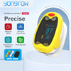 Osport Rechargeable Fingertip Pulse Oximeter Blood Oxygen Saturation Monitor Lithium Battery For Child