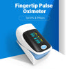 Osport Finger Pulse Oximeter Saturation Monitor With SPO2 Pulse Rate Digital Blood Oxygen Monitor Free Storage Bag