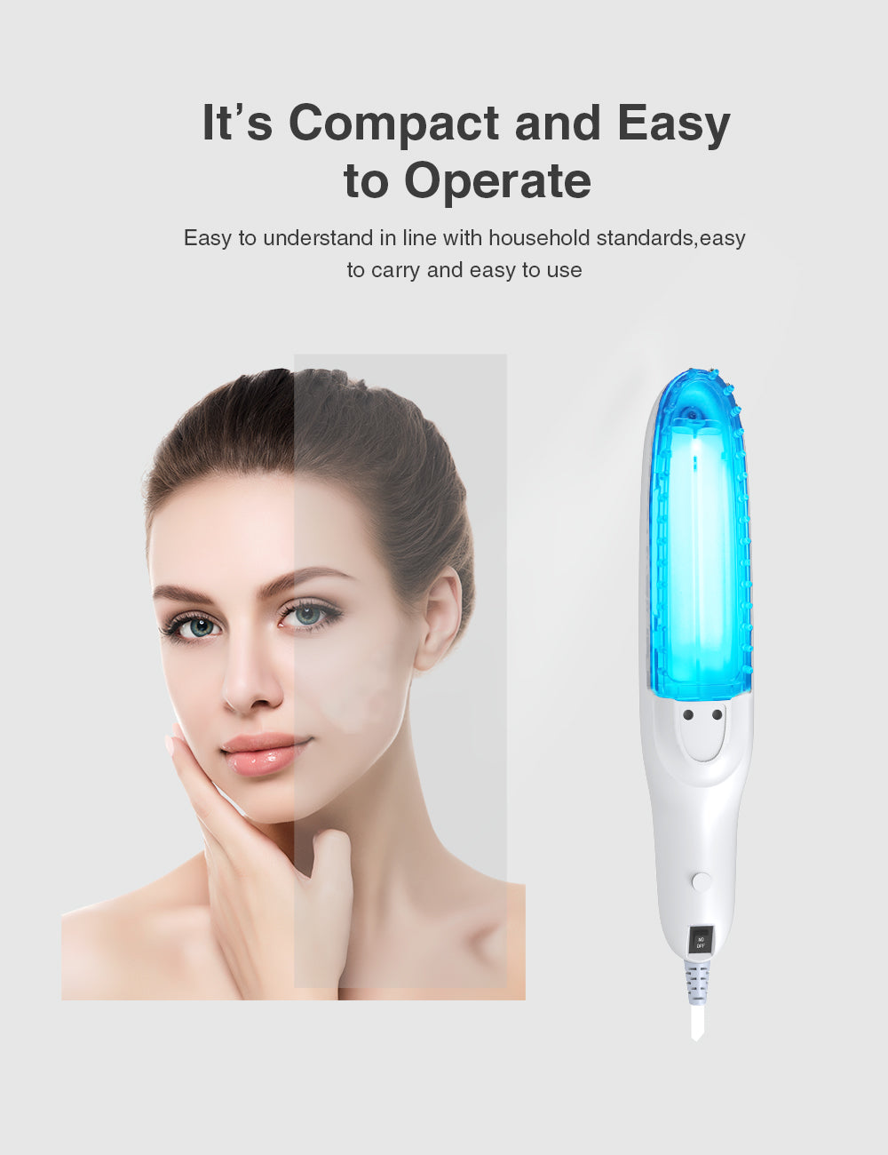 Yongrow UVB Ultraviolet Phototherapy Instrument Vitiligo Treatment