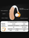Adjustable Hearing Aids Sound Amplifier Hearing Aid for the Deafness Behind Ear Adjustable Amplifier Speaker Amplified
