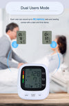 Blood Pressure Monitor Hypertension Measurement Tool LCD Battery & DC Powered Portable Digital Upper Arm